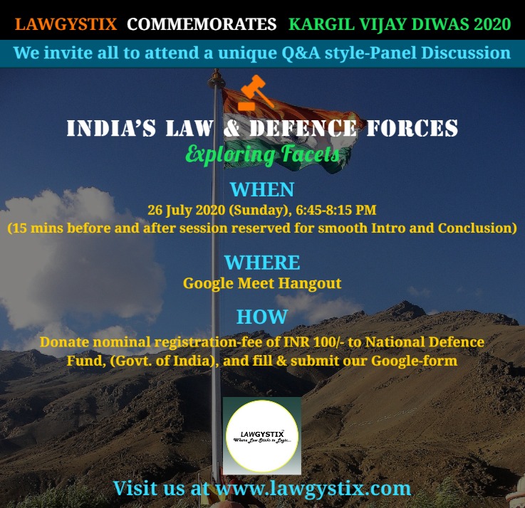 Panel-Discussion on India's Law & Defense Forces 2020